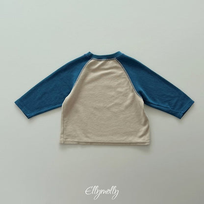 [PRE-ORDER] Raon Color Block Raglan T-Shirts