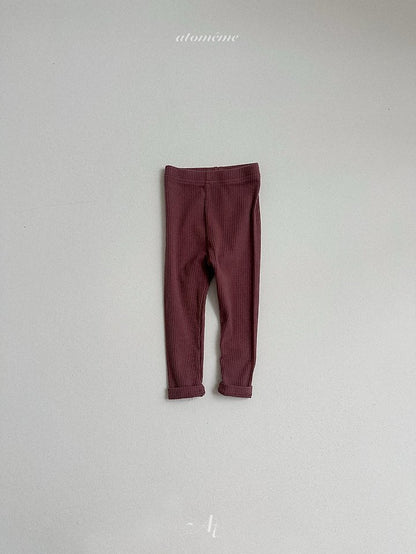 [PRE-ORDER] Milky Ribbed Leggings