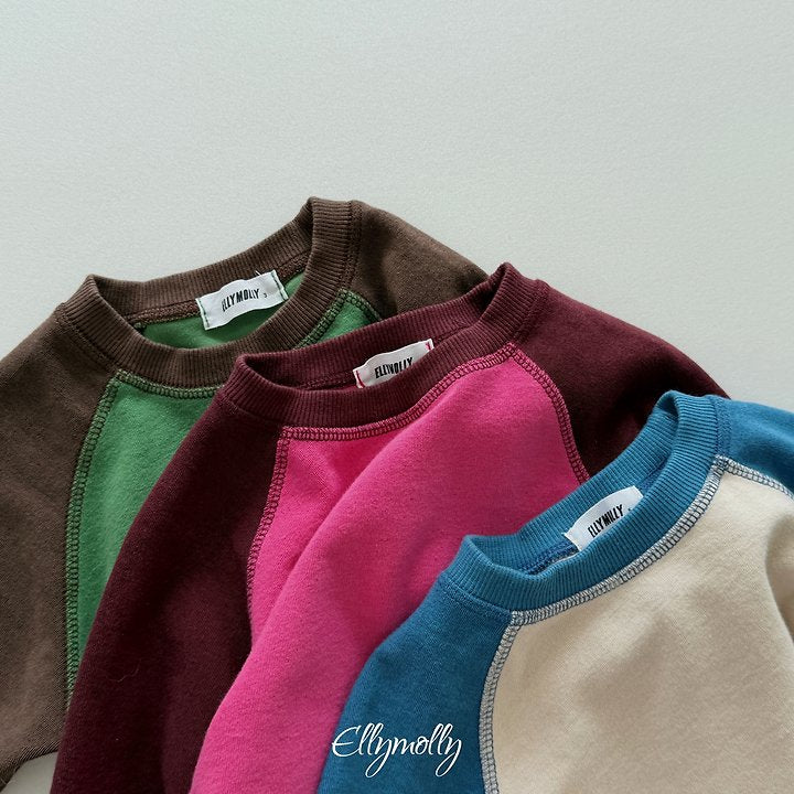 [PRE-ORDER] Raon Color Block Raglan T-Shirts