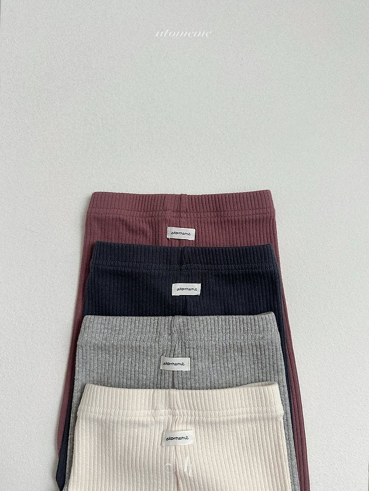 [PRE-ORDER] Milky Ribbed Leggings