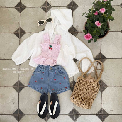 [PRE-ORDER] Cherry Smocking Blouse