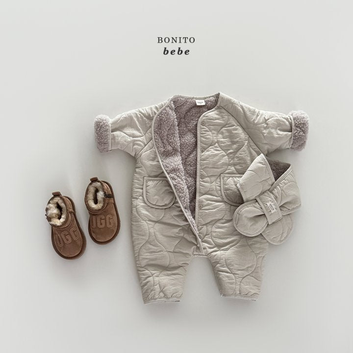 [PRE-ORDER] Quilted Muffler + Body Suit Set