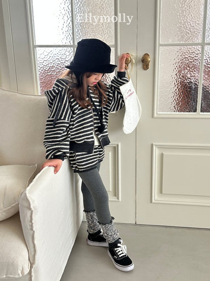 [PRE-ORDER] Wool Knit Stripe Shorts