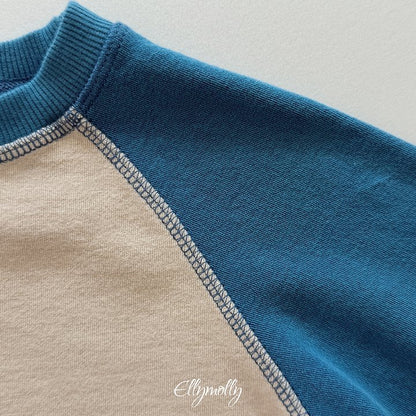 [PRE-ORDER] Raon Color Block Raglan T-Shirts
