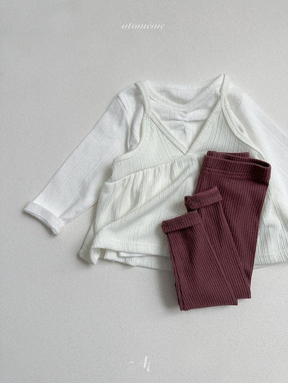 [PRE-ORDER] Milky Ribbed Leggings