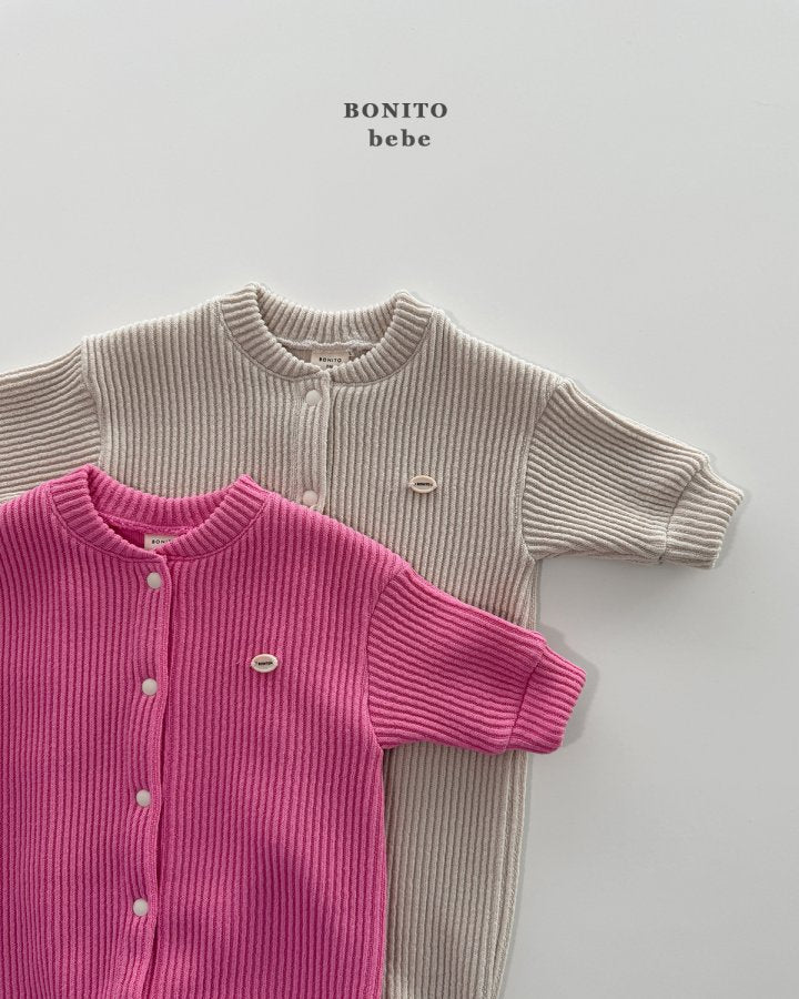 [PRE-ORDER] Knit Cardigan Body Suit
