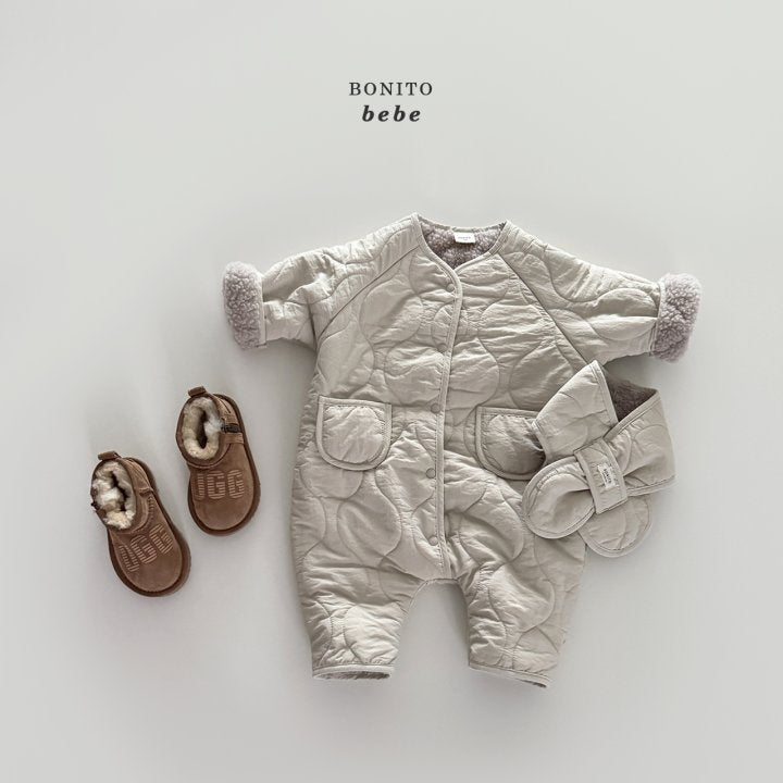 [PRE-ORDER] Quilted Muffler + Body Suit Set