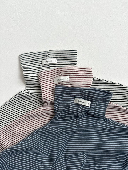 [PRE-ORDER] Loose Fit Turtleneck T-Shirts