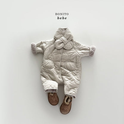 [PRE-ORDER] Quilted Muffler + Body Suit Set