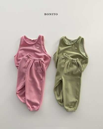 [PRE-ORDER] Vest Top Bottom Set