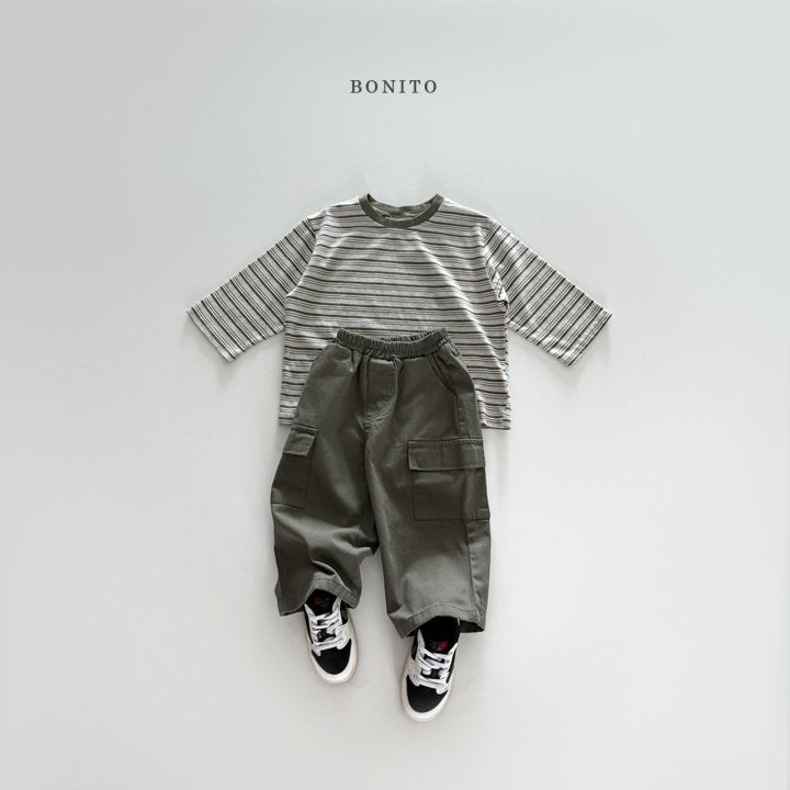 [PRE-ORDER] Tone Tone Stripe T-Shirts