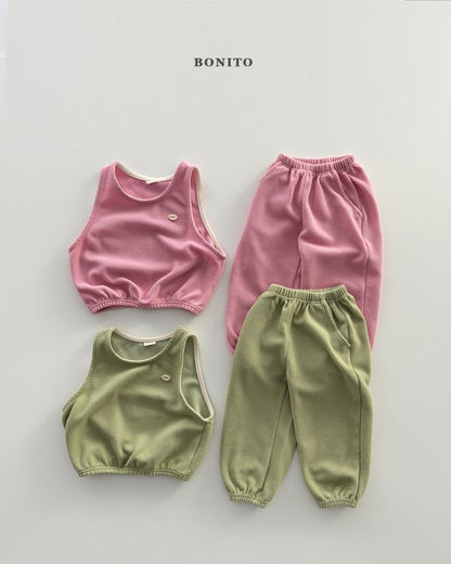 [PRE-ORDER] Vest Top Bottom Set