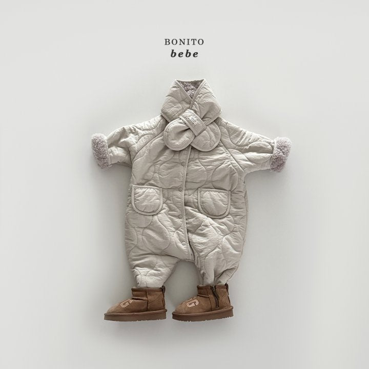 [PRE-ORDER] Quilted Muffler + Body Suit Set