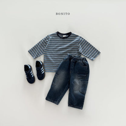 [PRE-ORDER] Tone Tone Stripe T-Shirts