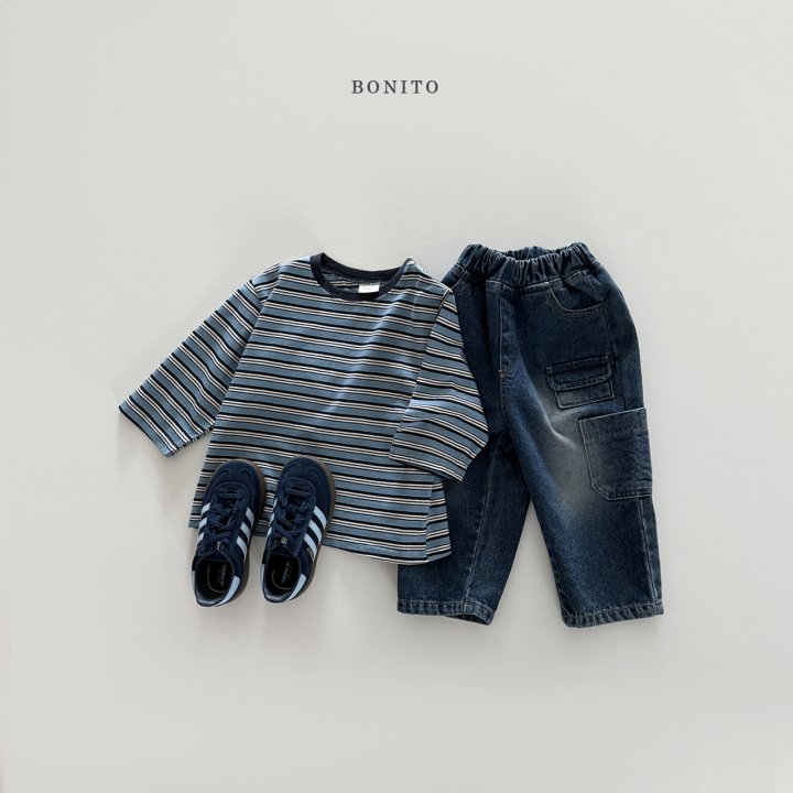 [PRE-ORDER] Tone Tone Stripe T-Shirts