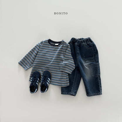 [PRE-ORDER] Tone Tone Stripe T-Shirts