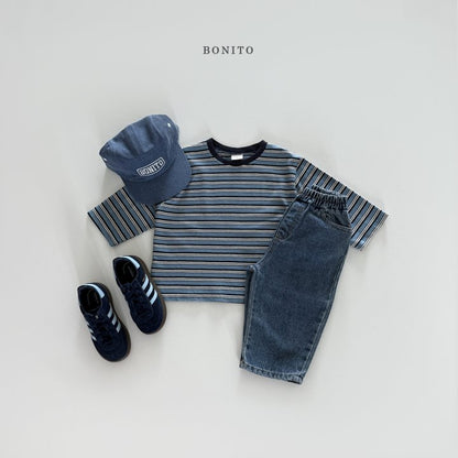 [PRE-ORDER] Tone Tone Stripe T-Shirts