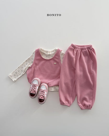 [PRE-ORDER] Vest Top Bottom Set