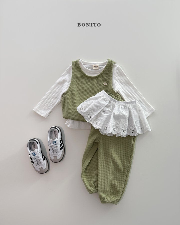 [PRE-ORDER] Vest Top Bottom Set