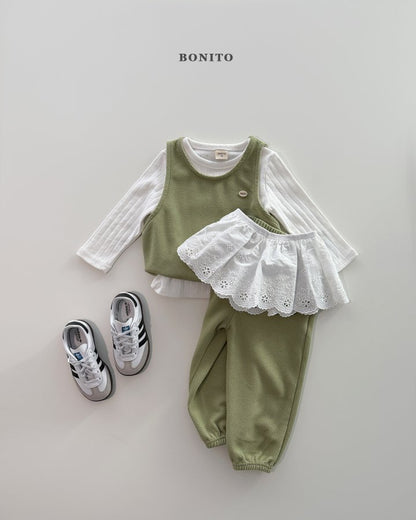 [PRE-ORDER] Vest Top Bottom Set
