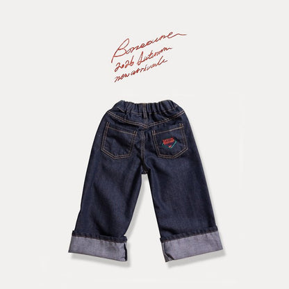 [PRE-ORDER] Wide Roll-Up Denim Pants