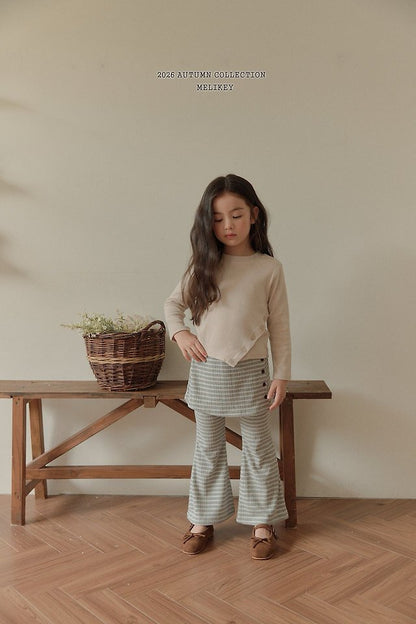 [PRE-ORDER] Button Wrap Boot-Cut Pants