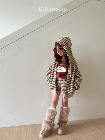 [PRE-ORDER] Wool Knit Stripe Shorts