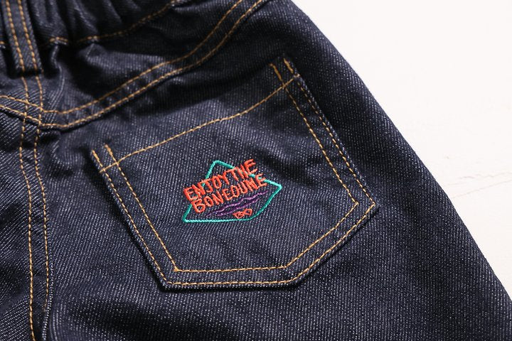 [PRE-ORDER] Wide Roll-Up Denim Pants