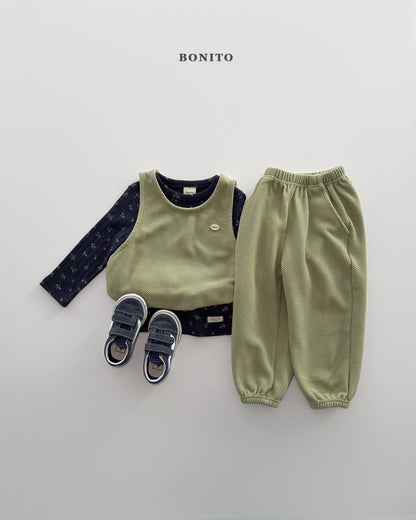 [PRE-ORDER] Vest Top Bottom Set