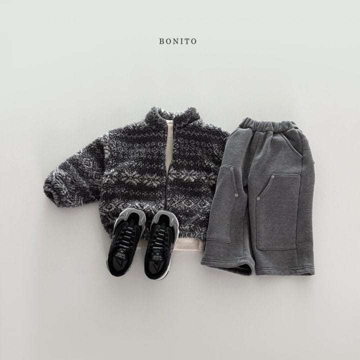 [PRE-ORDER] Snowflake Sherpa Jacket