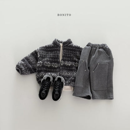 [PRE-ORDER] Snowflake Sherpa Jacket