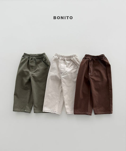 [PRE-ORDER] Stitch Cotton Pants