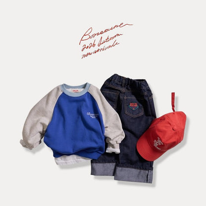 [PRE-ORDER] Wide Roll-Up Denim Pants