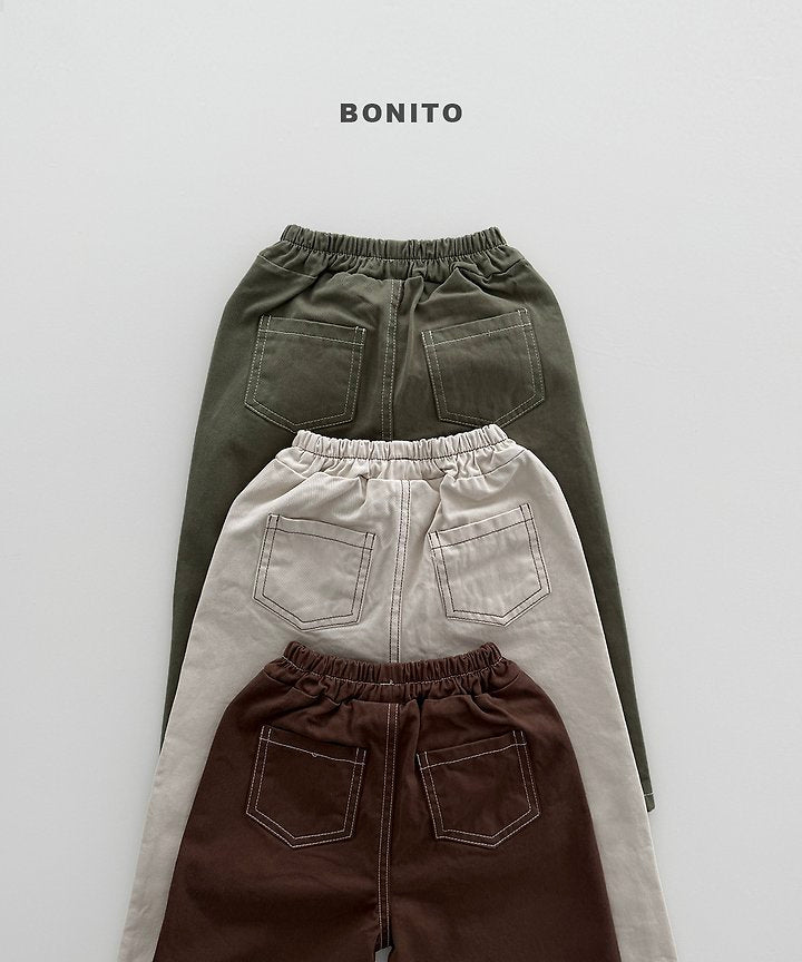 [PRE-ORDER] Stitch Cotton Pants