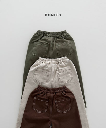 [PRE-ORDER] Stitch Cotton Pants