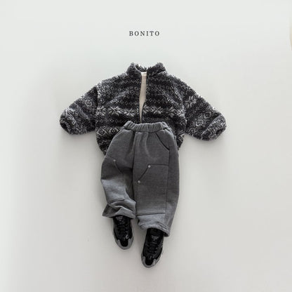 [PRE-ORDER] Snowflake Sherpa Jacket