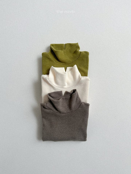 [PRE-ORDER] Ribbed Open Turtleneck