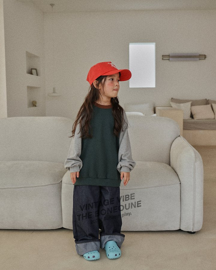 [PRE-ORDER] Wide Roll-Up Denim Pants