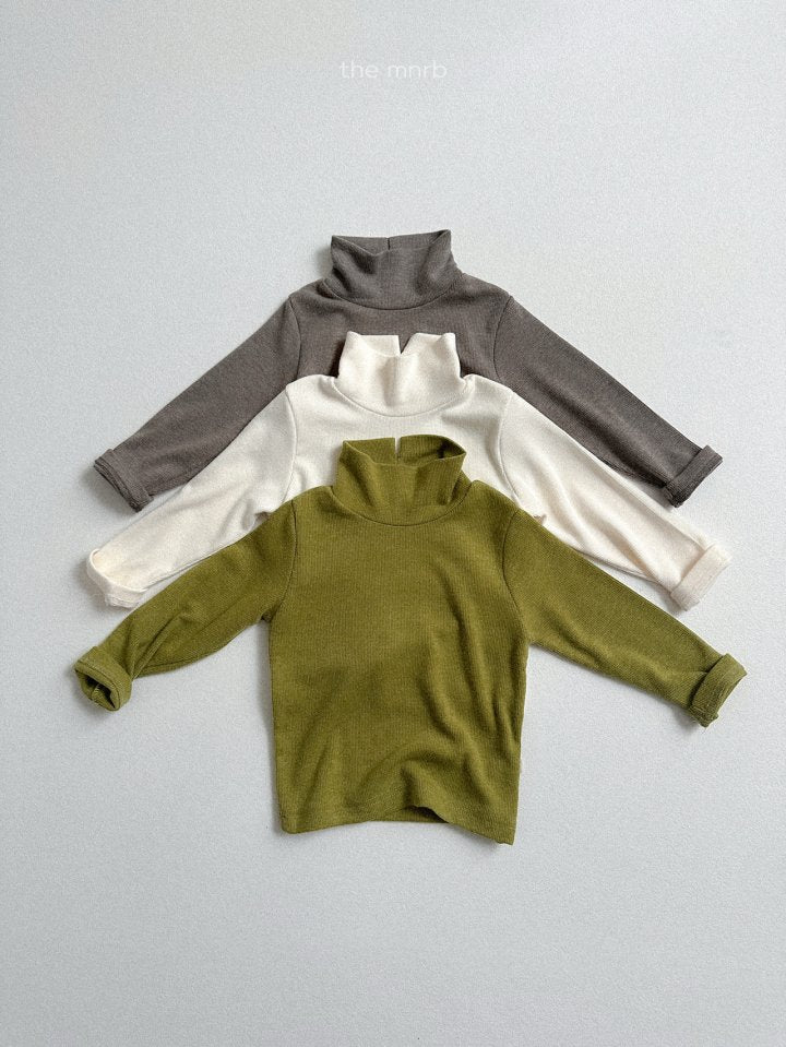 [PRE-ORDER] Ribbed Open Turtleneck