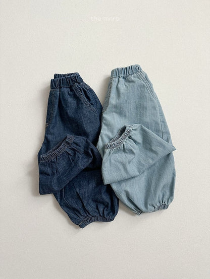 [PRE-ORDER] Slub Denim Jogger Pants