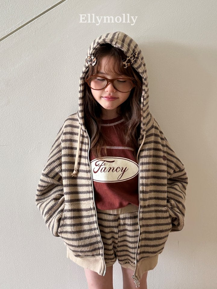 [PRE-ORDER] Wool Knit Stripe Shorts