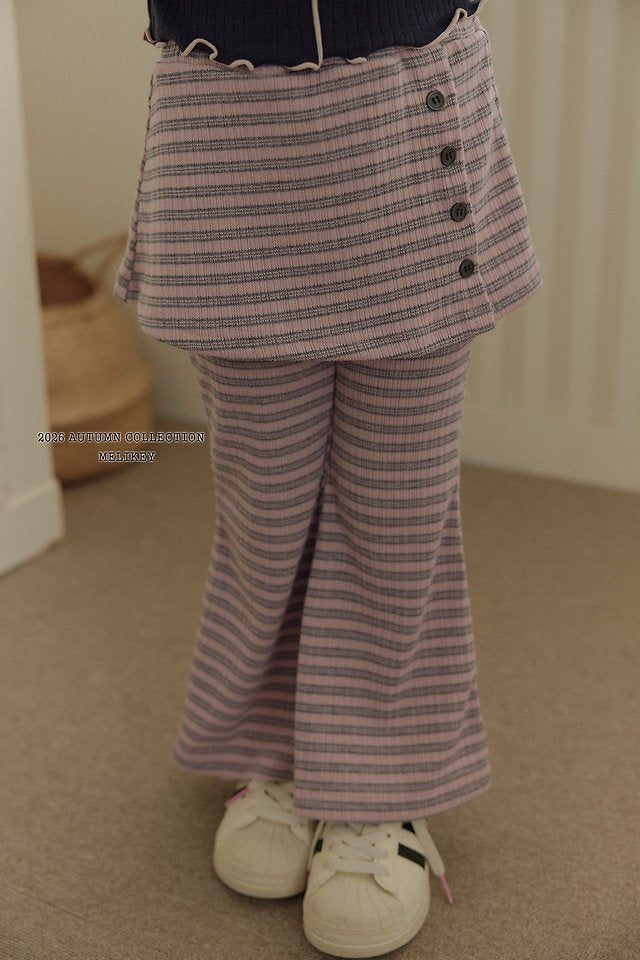 [PRE-ORDER] Button Wrap Boot-Cut Pants