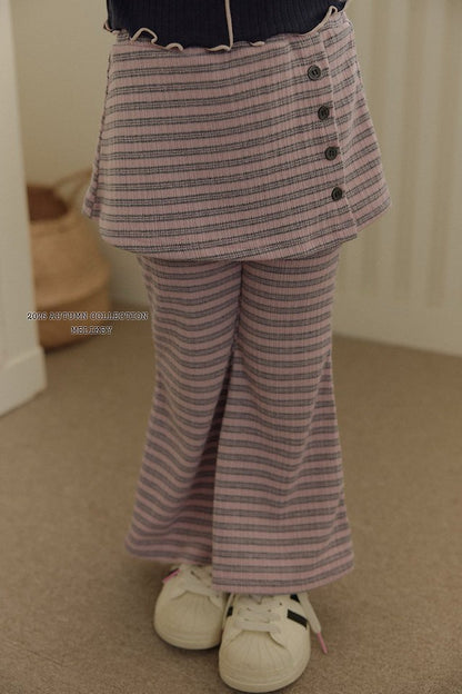 [PRE-ORDER] Button Wrap Boot-Cut Pants