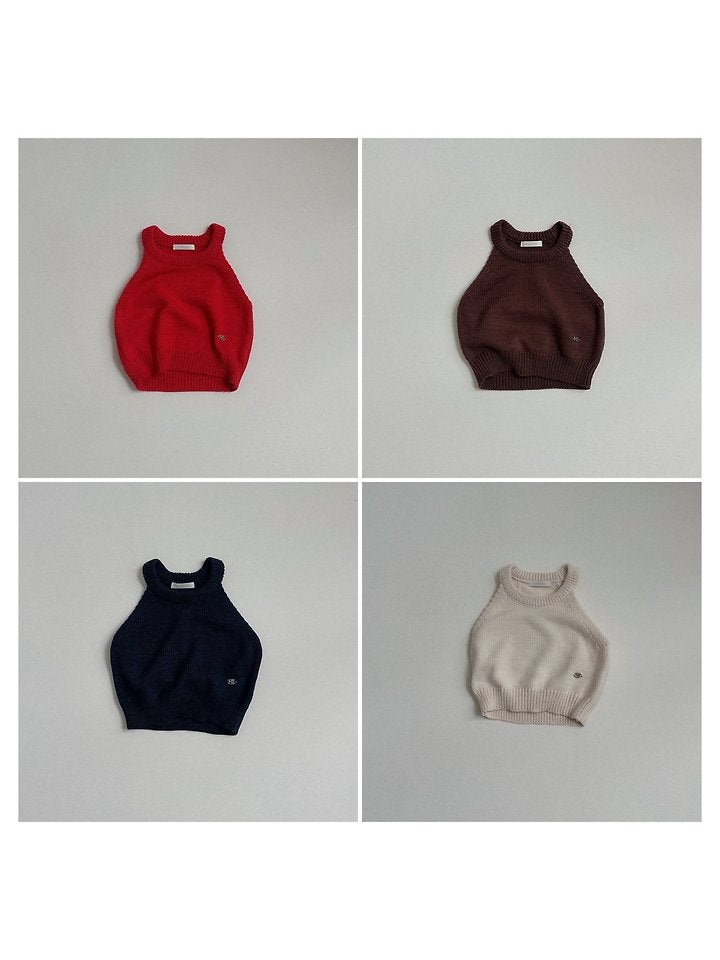 [PRE-ORDER] Halter Neck Sweater Top