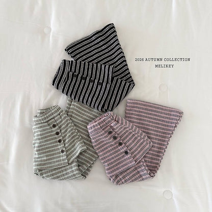 [PRE-ORDER] Button Wrap Boot-Cut Pants