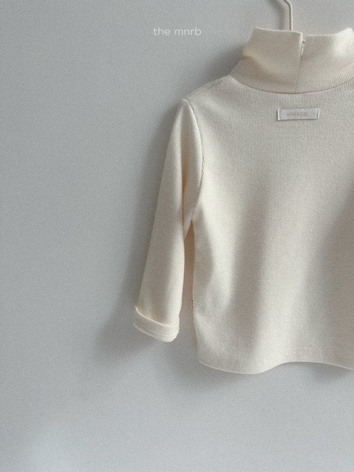 [PRE-ORDER] Ribbed Open Turtleneck