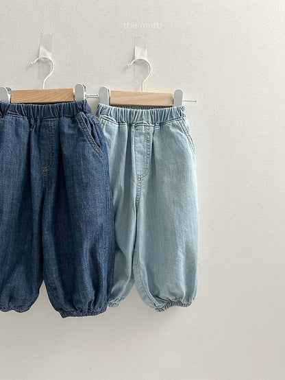 [PRE-ORDER] Slub Denim Jogger Pants