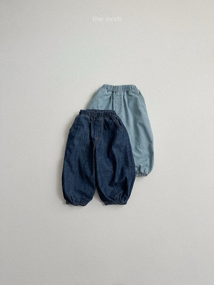 [PRE-ORDER] Slub Denim Jogger Pants