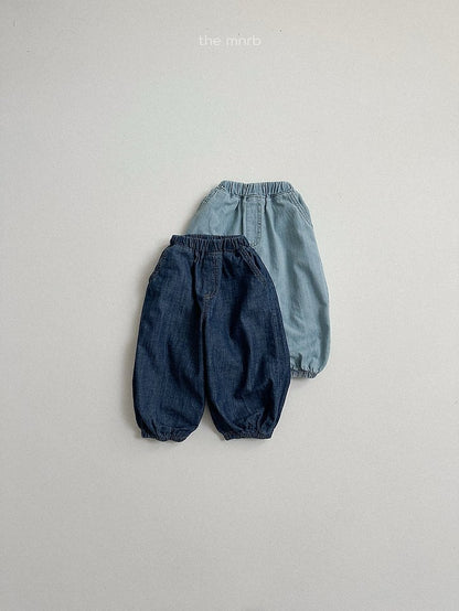 [PRE-ORDER] Slub Denim Jogger Pants