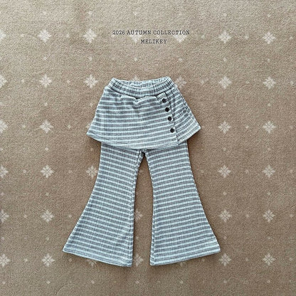 [PRE-ORDER] Button Wrap Boot-Cut Pants